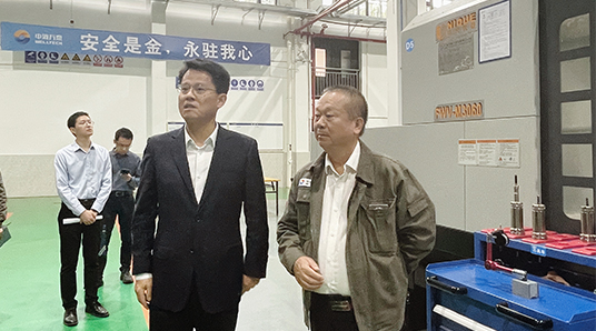 2月3日，南海區(qū)委副書記、區(qū)長王勇一行領導到中海萬泰參觀指導工作